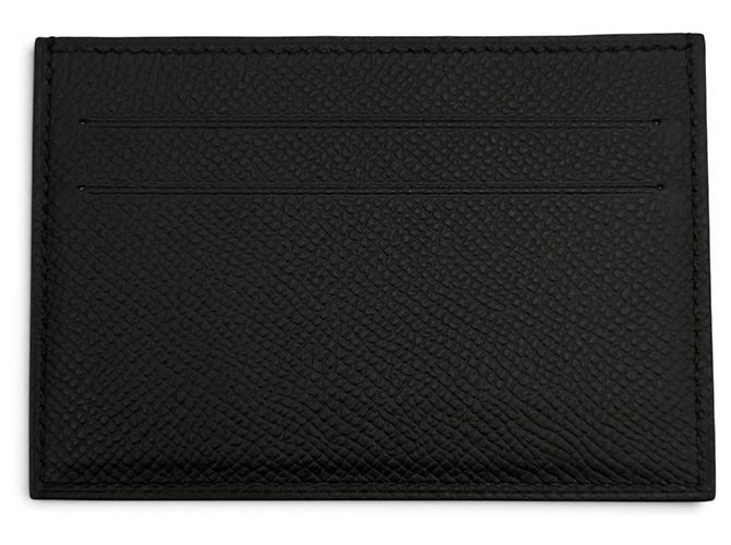 Hermès Hermes Kartenetui aus Epsom-Leder Schwarz - Ansicht 2