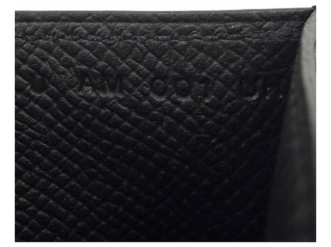 Hermès Hermes Kartenetui aus Epsom-Leder Schwarz - Ansicht 7