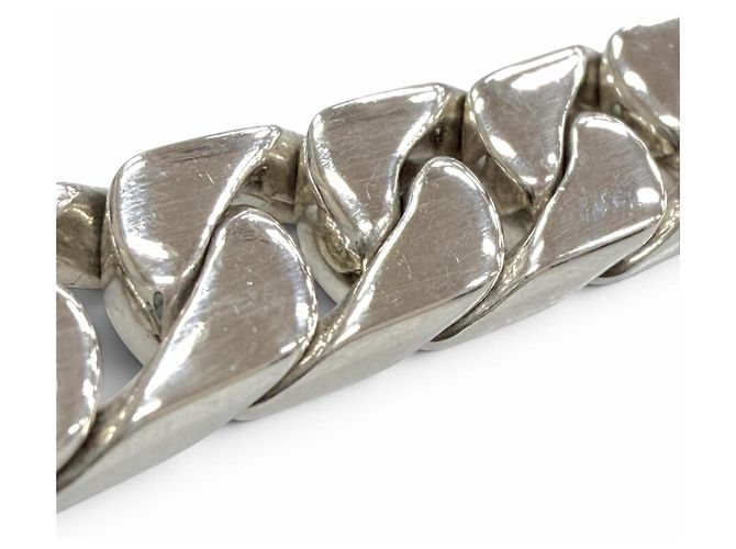 Autre Marque Bracciale a catena Tiffany Vintage ID Plate Argento - vista 3