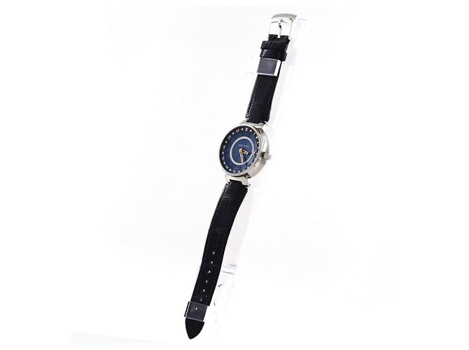 Orologio Louis Vuitton Tambour Moon Dual Time Quartz - vista 2