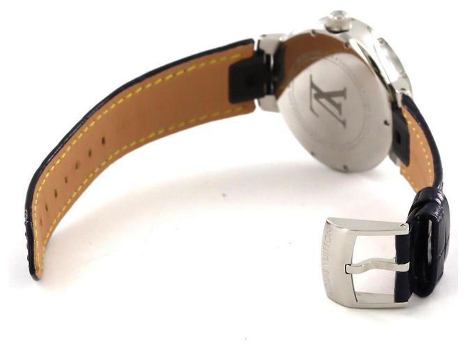 Orologio Louis Vuitton Tambour Moon Dual Time Quartz - vista 6