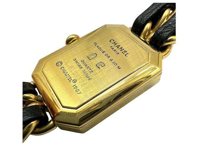 Reloj para mujer Chanel Premiere Quartz Esfera Negra - vista 10