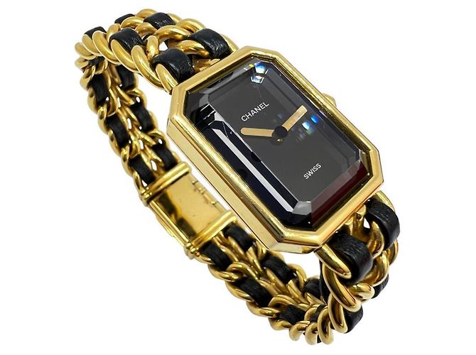 Reloj para mujer Chanel Premiere Quartz Esfera Negra - vista 2
