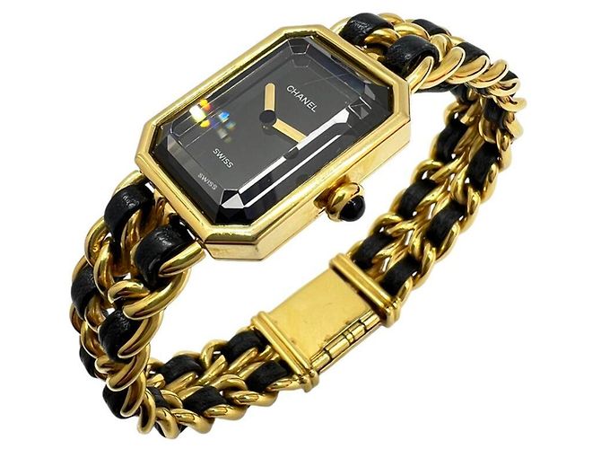 Reloj para mujer Chanel Premiere Quartz Esfera Negra - vista 3