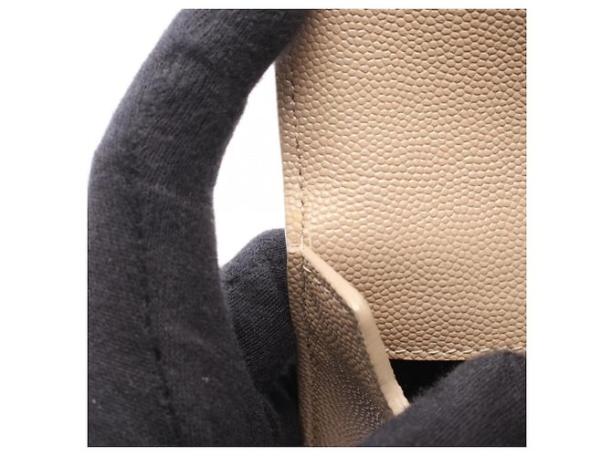 Yves Saint Laurent Beige Leather Clutch Bag - view 5