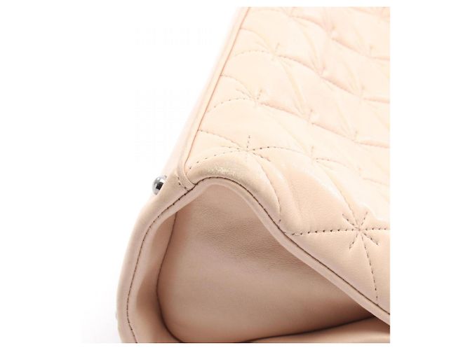 Bolsa de Ombro Chanel 2.55 Matelassé Beige - vista 10
