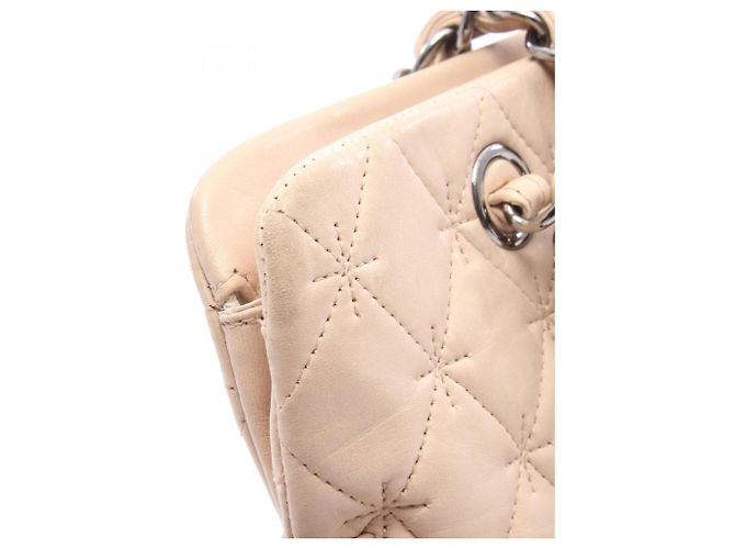 Bolsa de Ombro Chanel 2.55 Matelassé Beige - vista 11