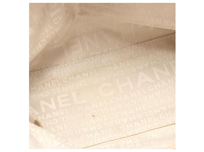 Bolsa de Ombro Chanel 2.55 Matelassé Beige - vista 8