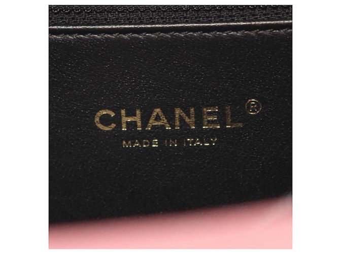 Bolsa Vanity Chanel CC Figley Preto Bordeaux - vista 4