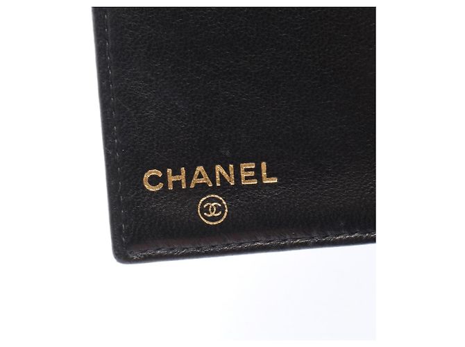 Cartera larga bi-fold Chanel Coco Mark Negro - vista 5