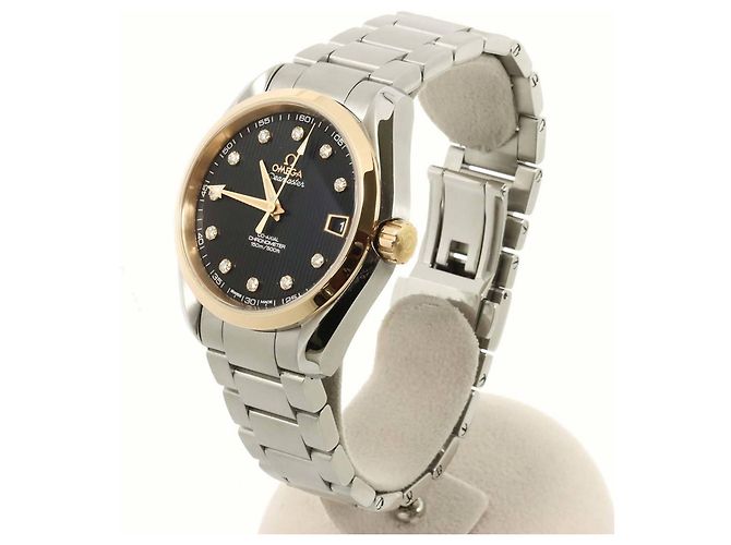 Omega Seamaster Aqua Terra Two-Tone Wristwatch - view 3