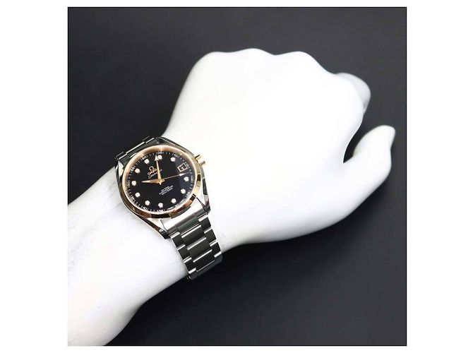 Omega Seamaster Aqua Terra Two-Tone Wristwatch - view 4