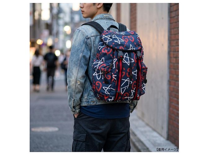 Sac à dos Gucci Outlet Ghost Blanc Rouge Bleu Marine - Ansicht 10