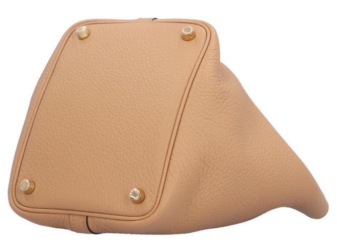 Hermès Bolso Hermes Picotin Lock PM Beige - vista 5