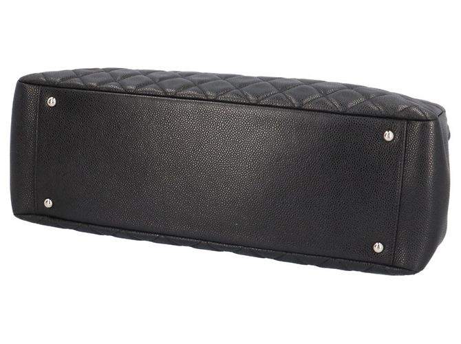Borsa Chanel GST Tote XL Matelassé Nero - vista 5