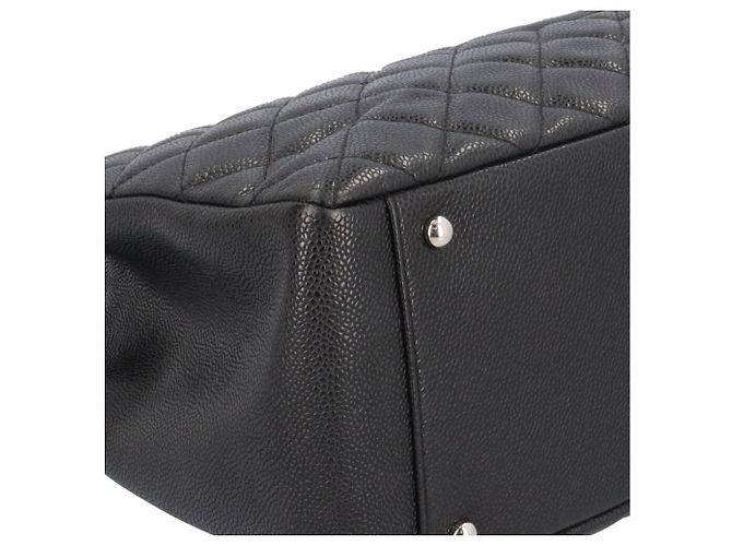 Borsa Chanel GST Tote XL Matelassé Nero - vista 9