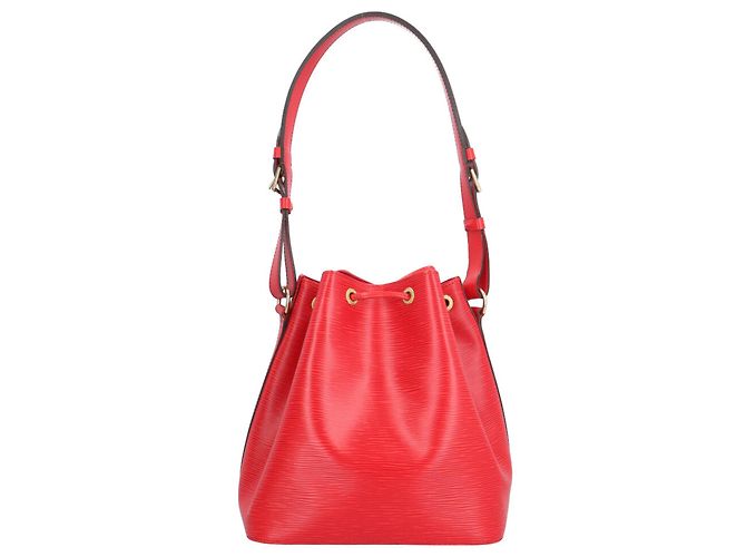 Noe Borsa a tracolla Louis Vuitton Petit Noé Epi Rosso Multicolore - vista 3