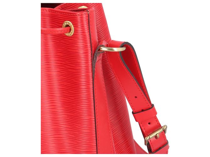 Noe Borsa a tracolla Louis Vuitton Petit Noé Epi Rosso Multicolore - vista 8