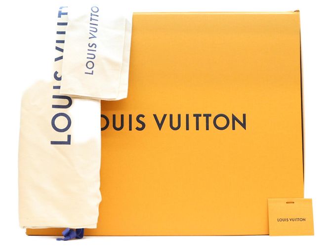 Bolso Louis Vuitton Damier Denim 3D Weekend Tote NM - vista 12