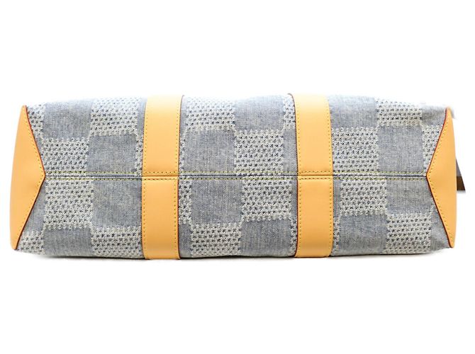 Bolso Louis Vuitton Damier Denim 3D Weekend Tote NM - vista 5