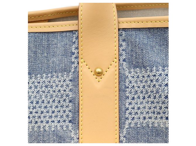 Bolso Louis Vuitton Damier Denim 3D Weekend Tote NM - vista 8