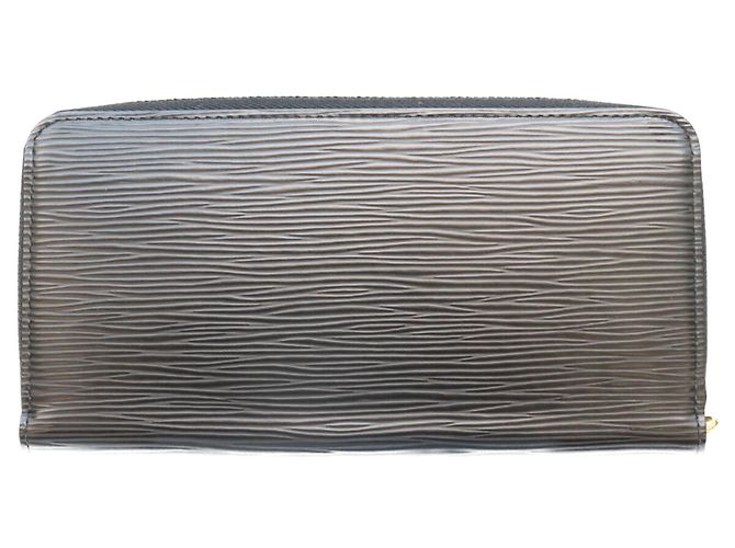Portefeuille long Louis Vuitton en cuir Epi Noir - vue 2
