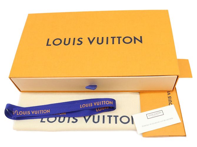 Portefeuille long Louis Vuitton en cuir Epi Noir - vue 8