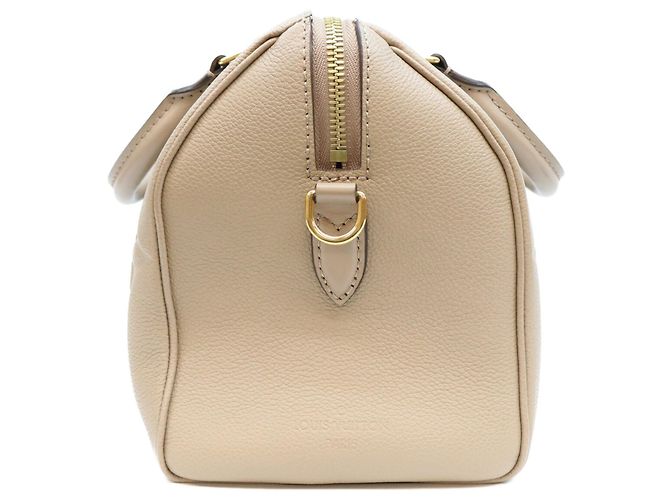 Borsa Boston Louis Vuitton Empreinte Tourtrere Speedy Bandoulière 25 Beige - vista 4