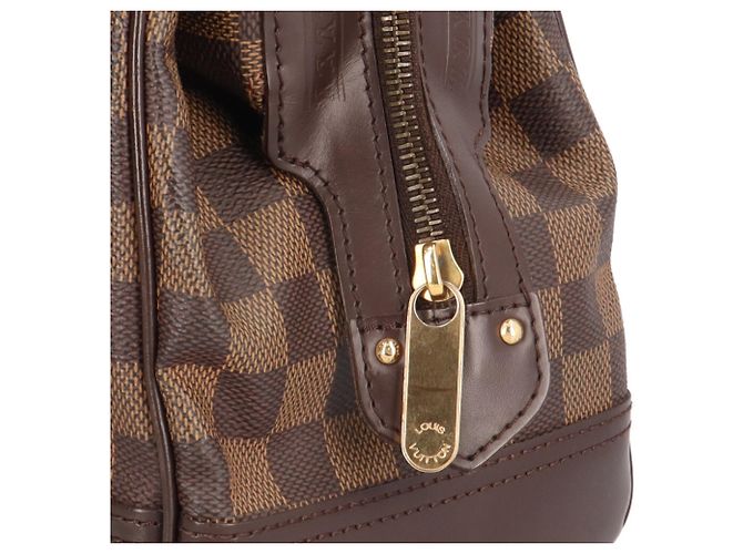 Borsa Louis Vuitton Knightsbridge Damier Marrone Multicolore Damier ebene - vista 11