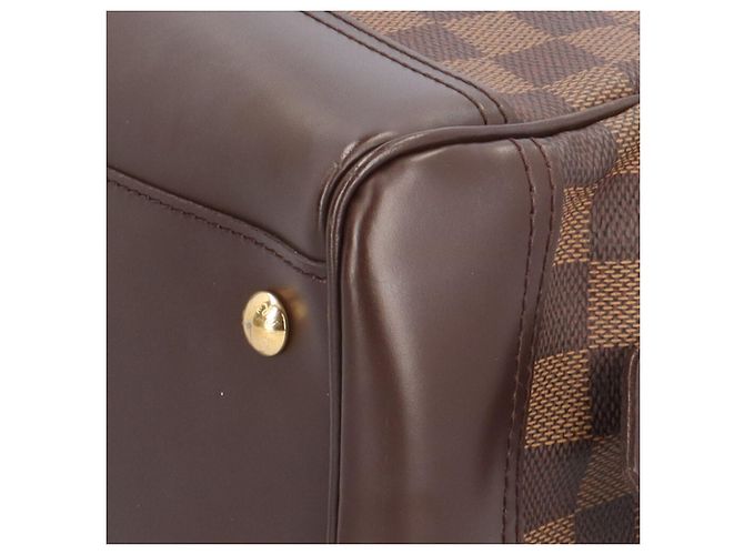 Borsa Louis Vuitton Knightsbridge Damier Marrone Multicolore Damier ebene - vista 9