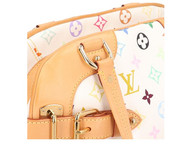 Louis Vuitton Claudia Monogram Multicolor Schultertasche Weiß Mehrfarben Monogramm - Ansicht 10