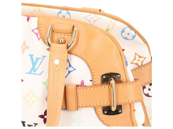 Louis Vuitton Claudia Monogram Multicolor Schultertasche Weiß Mehrfarben Monogramm - Ansicht 11