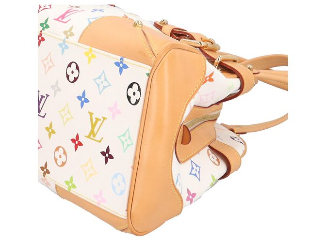 Louis Vuitton Claudia Monogram Multicolor Schultertasche Weiß Mehrfarben Monogramm - Ansicht 8