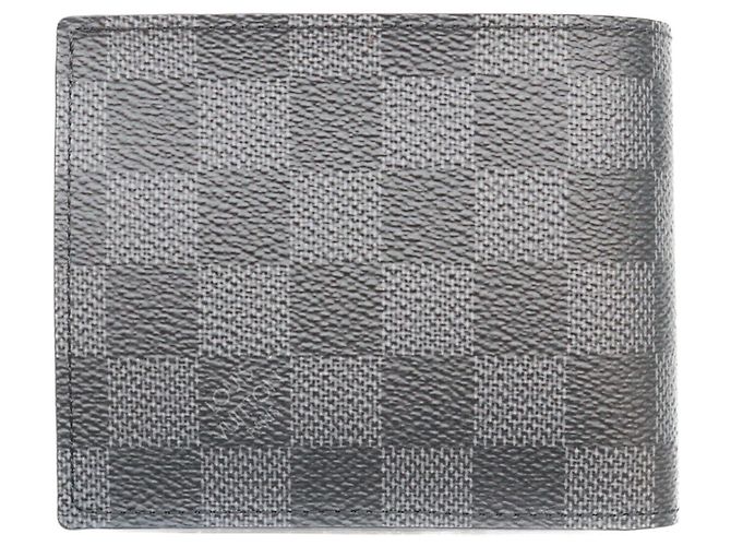 Louis Vuitton Black Damier Marco Bi-fold Wallet - view 2