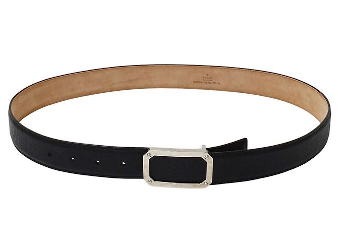 Cintura in pelle da uomo Gucci Nero - vista 3