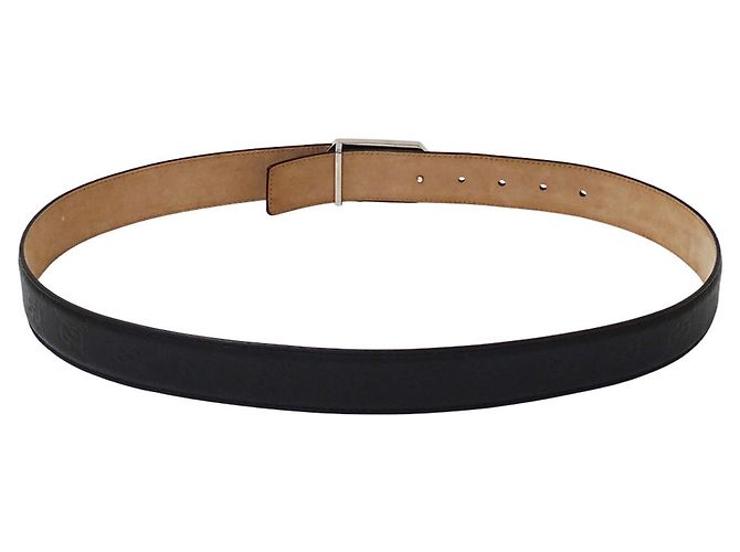 Cintura in pelle da uomo Gucci Nero - vista 4