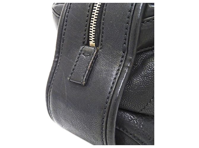 Borsa a mano Chanel Wild Stitch in pelle nera Nero - vista 14