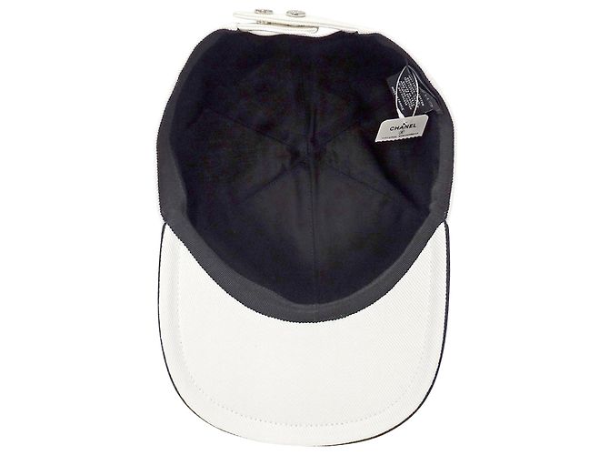 Cappellino da baseball in cotone da donna Chanel Bianco - vista 5