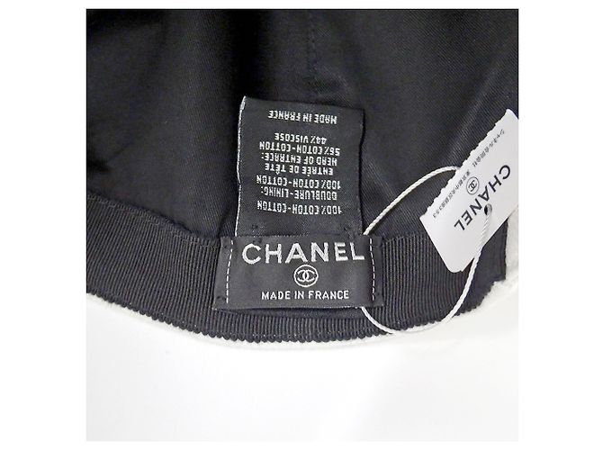 Cappellino da baseball in cotone da donna Chanel Bianco - vista 6