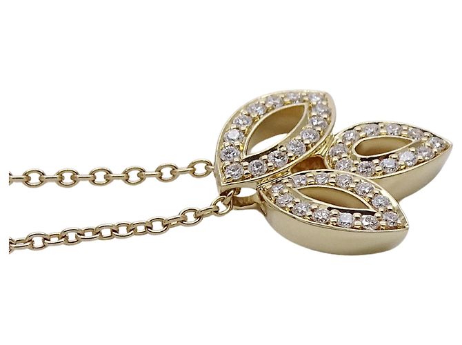 Collana Harry Winston in oro giallo 18K e diamanti D'oro - vista 3