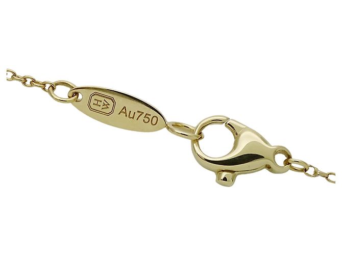 Collana Harry Winston in oro giallo 18K e diamanti D'oro - vista 5