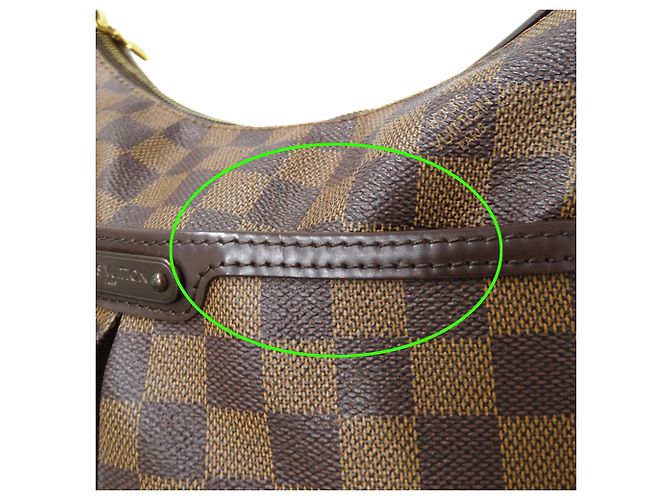 Borsa a tracolla Louis Vuitton Damier Canvas Bloomsbury PM Damier ebene - vista 10