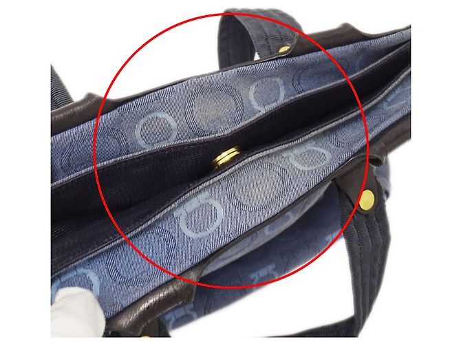 Salvatore Ferragamo Gancini Canvas Tote Bag - Ansicht 7