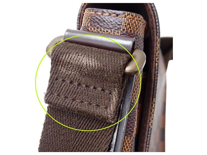 Sac à épaule Louis Vuitton Damier Canvas Marron - vue 13