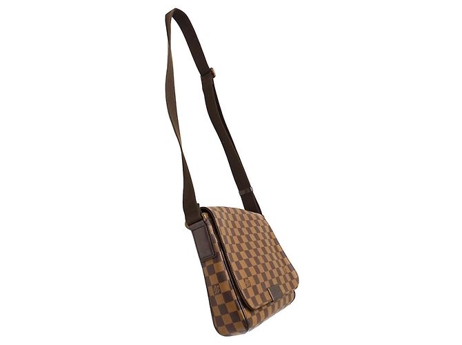Sac à épaule Louis Vuitton Damier Canvas Marron - vue 4