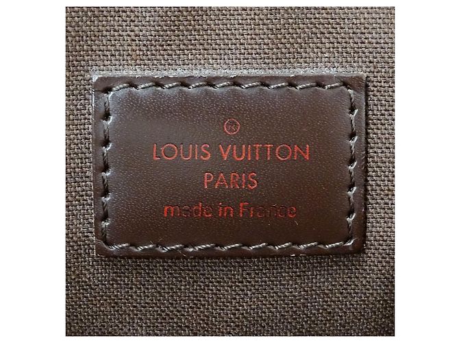 Sac à épaule Louis Vuitton Damier Canvas Marron - vue 6