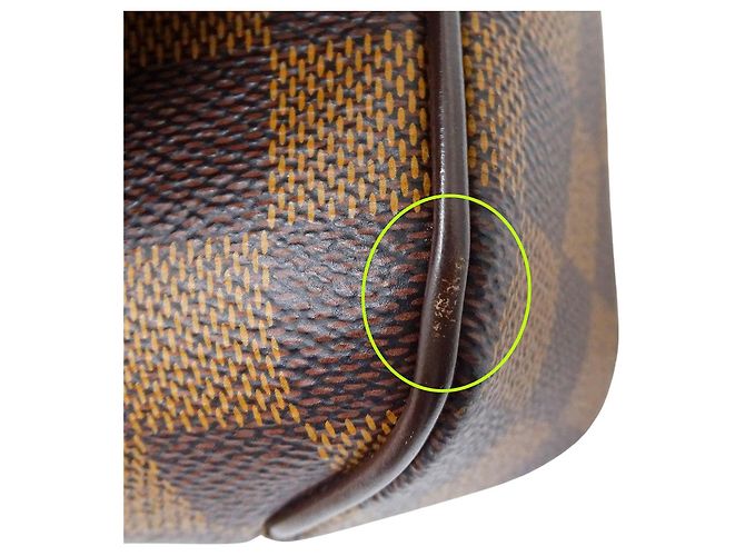 Sac à épaule Louis Vuitton Damier Canvas Marron - vue 7