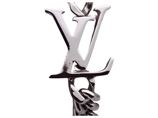 Louis Vuitton Men's Charm Bracelet Black Silvery - view 8