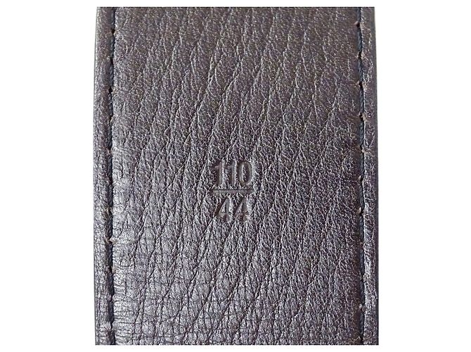 Cintura in pelle da uomo Louis Vuitton Utah Marrone scuro - vista 5