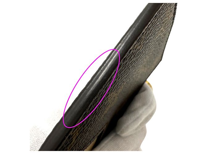 Louis Vuitton Monogram Business Card Case Brown - view 10